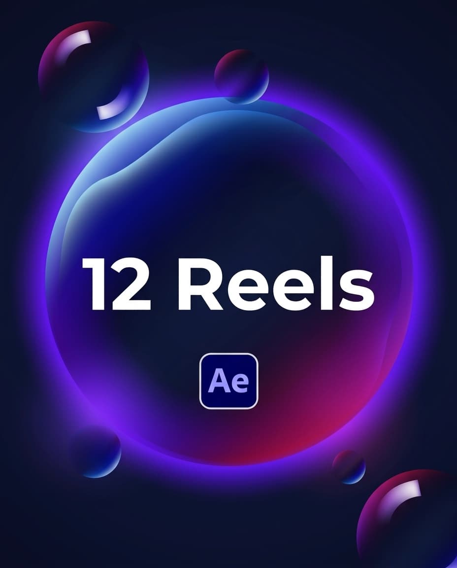 Paket – 12 Reels video montaža