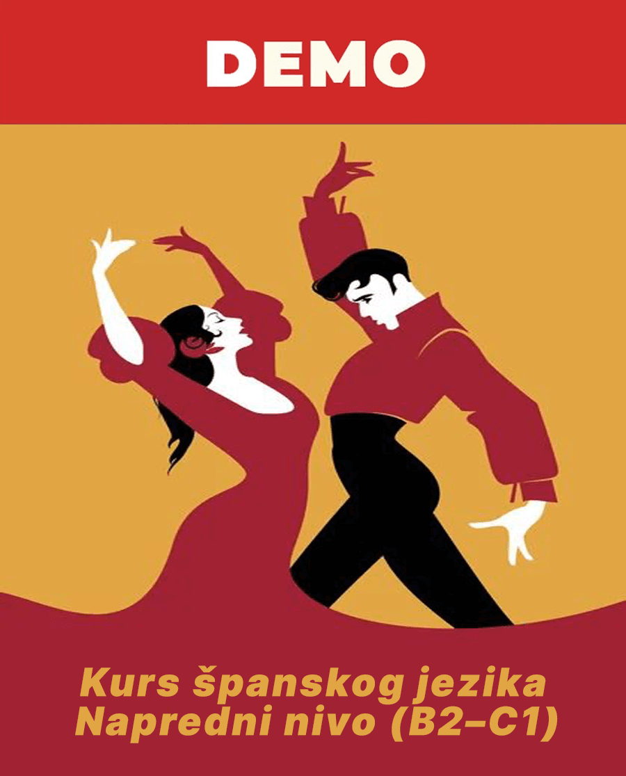 Kurs španskog jezika – Napredni nivo (B2–C1)