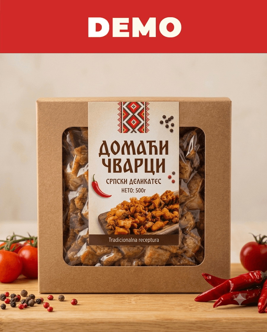Domaći svinjski čvarci