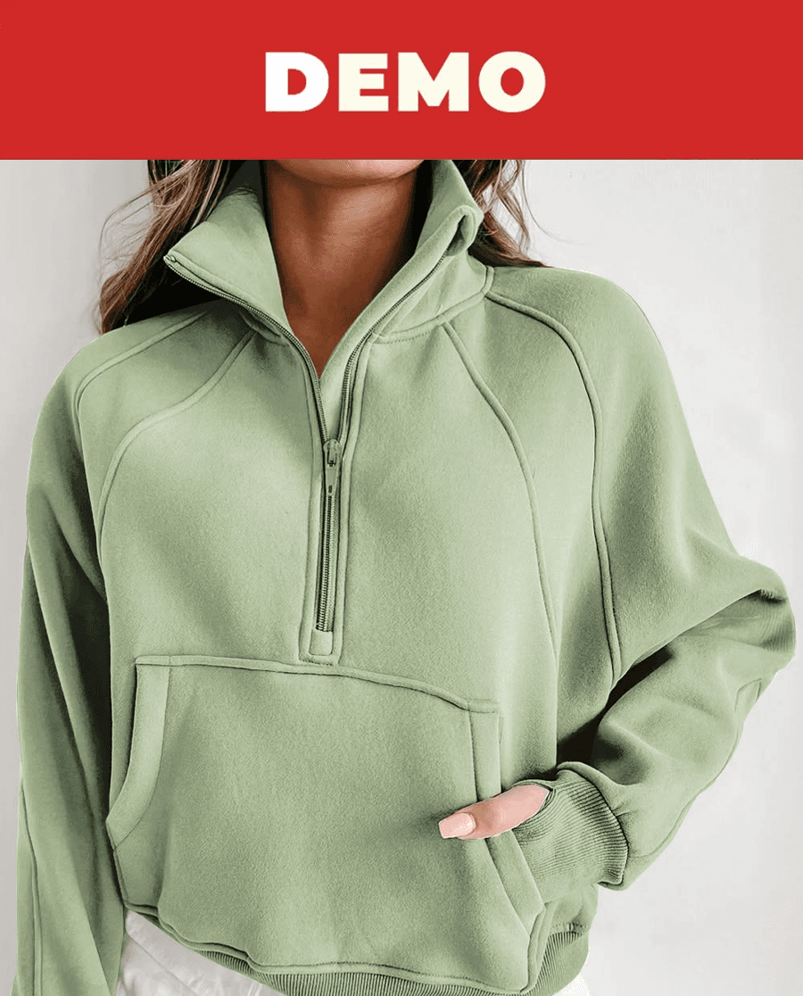 Ženski duks  fleece casual model