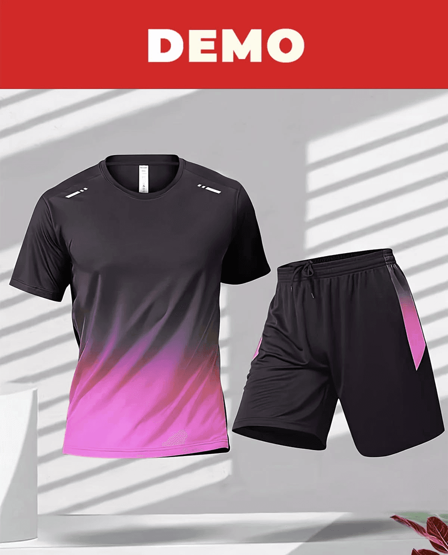 Muški sportski set – prozračna PowerMove majica i šorts