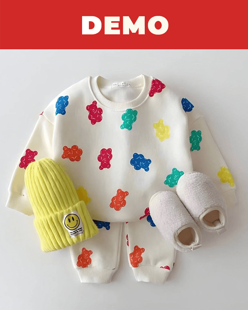 Set za bebe i mališane – udoban dvodelni komplet
