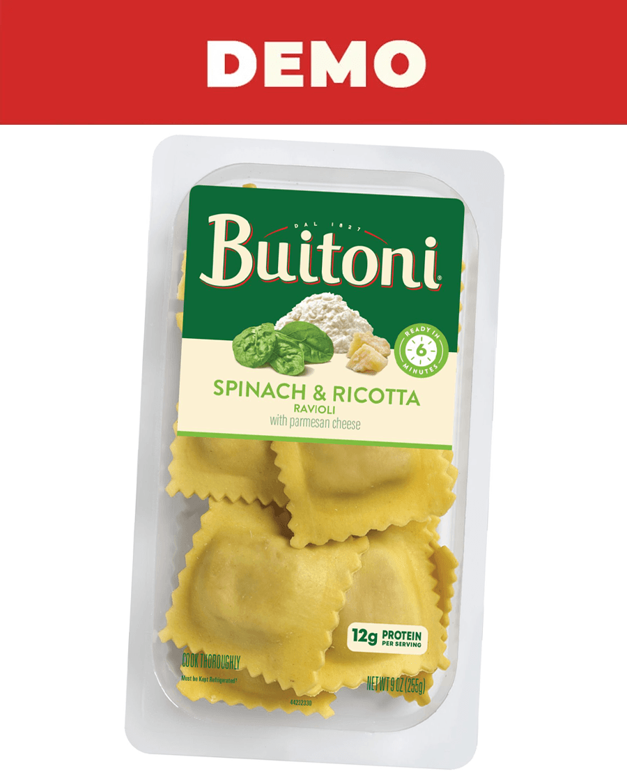 Italijanski ravioli sa spanaćem i rikotom