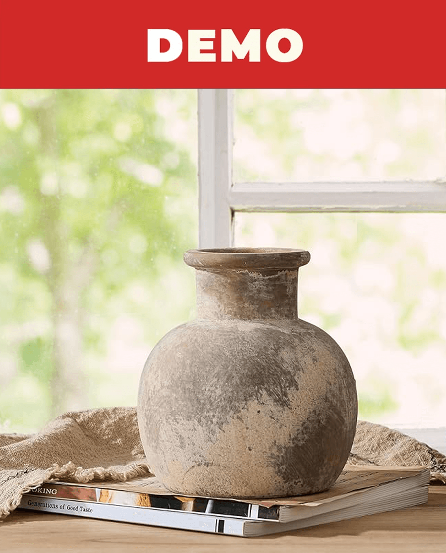 Dekorativna keramička vaza modernog minimalističkog dizajna